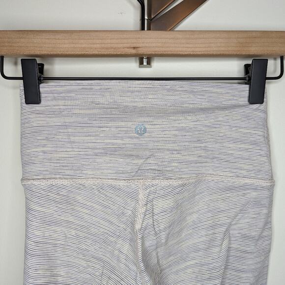 Lululemon Wunder Under Crop (High-Rise) *21" Wee Are From Space Pink Bliss - Picture 8 of 10